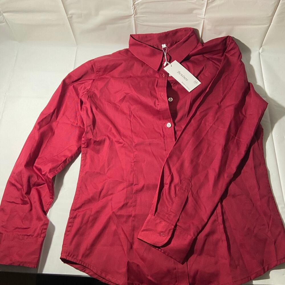 Beninos long sleeve dress shirt